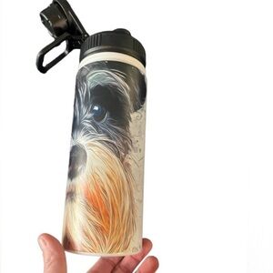 YORKSHIRE TERRIER Society 6 Stainless water bottle dog pet lover thermos Yorkie